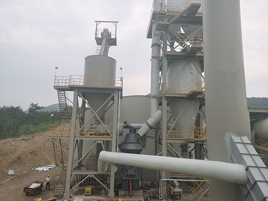 Κάθετη ακατέργαστη μεγάλη κλίμακα 5000kw τσιμεντοβιομηχανίας μύλων σκουριάς 325 πλέγματος
