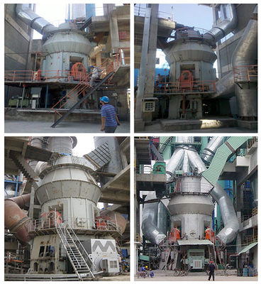 HVM ύφους χωρίς σκόνη κάθετος μύλος 100t/H γεύματος ενεργειακού αποδοτικός τσιμέντου ακατέργαστος