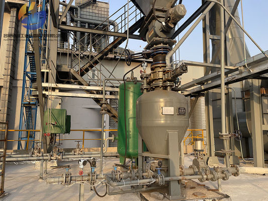 Εξοπλισμός μεταφοράς παχιάς φάσης Αντλία δοχείου Μεγάλη μεταγωγική ικανότητα για σκόνη κοκ