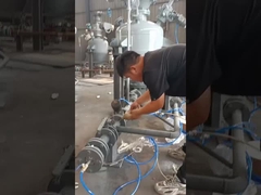 Εξοπλισμός αντλίας αεριωθούμενης μεταφοράς μεγάλου όγκου δεξαμενή μεταφοράς πυκνής φάσης